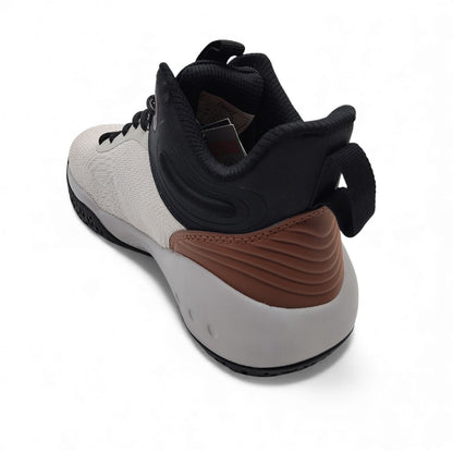 Tenis Basketball Everlast Hombre Blanco y Negro con Suela de Amortiguación